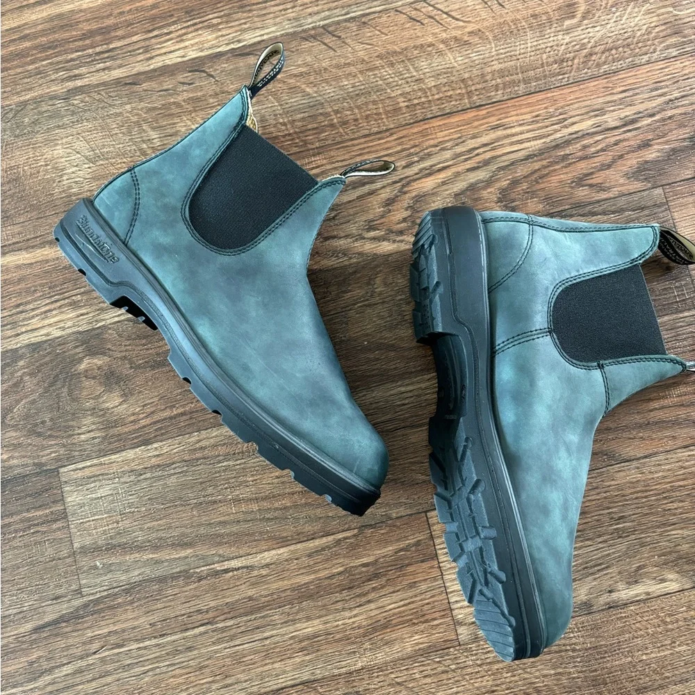 Blundstone Men's Rustic Black Chelsea Classic Boots - Picture 11 of 16